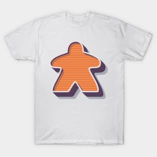 Retro Board Game Meeple T-Shirt